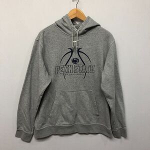Nike Penn State Hoodie Sweatshirt Size Medium Middle Swoosh Distressed B313 -3